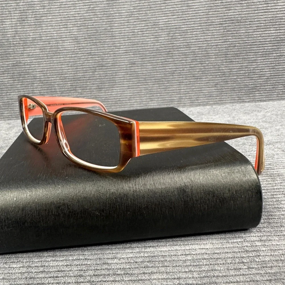Oliver Peoples‎ Dorfman OTPI Eyeglasses Brown Pink Rectangular Japan 50-14-140